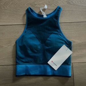 BRAND NEW Lululemon Blue Sports Bra Tank